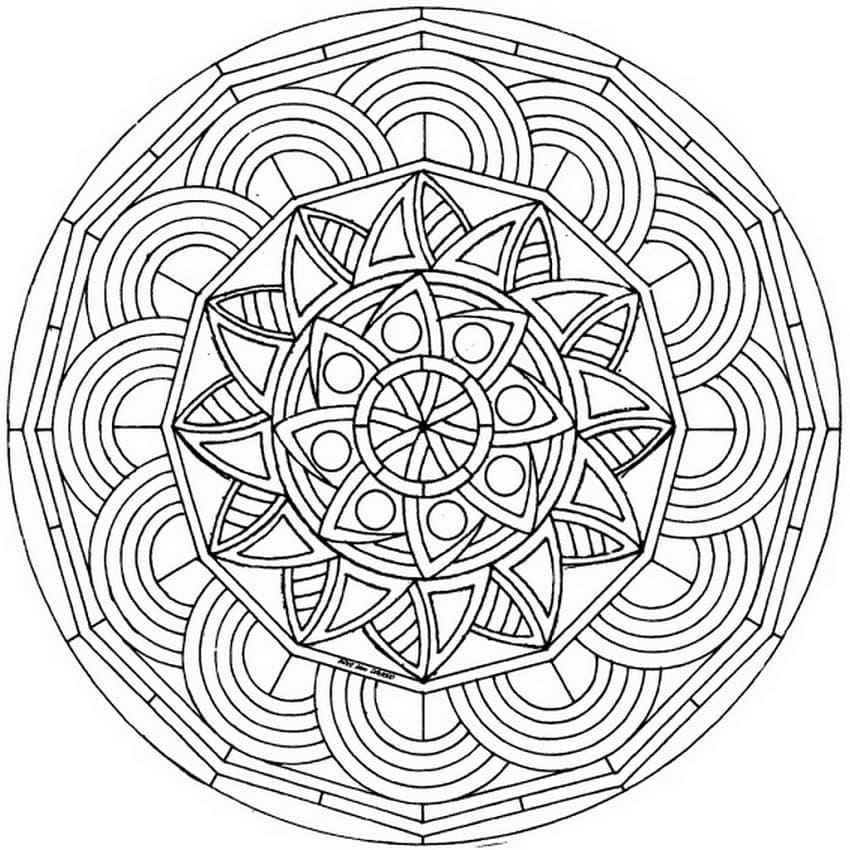 Mandalas Celtiques 47